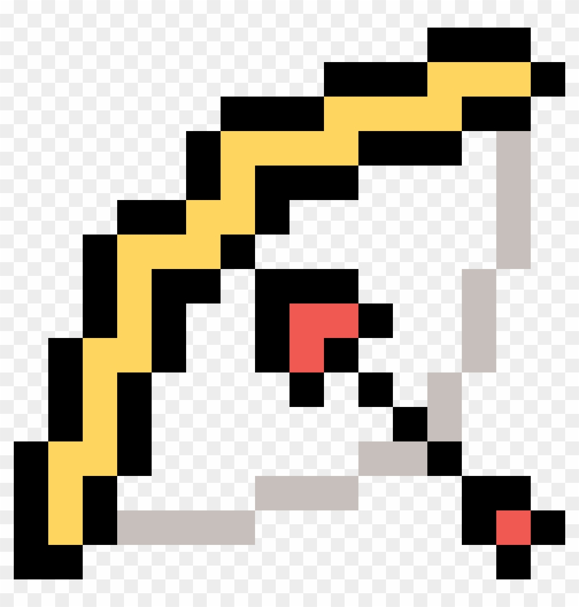 Cupid's Arrow - Pixel Art Game Characters Clipart