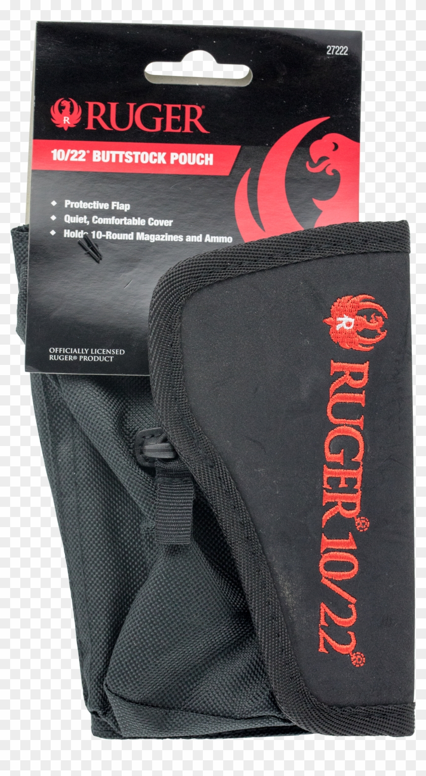 Allen 27222 Ruger Buttstock 10/22 Pouch Black Cordura Clipart