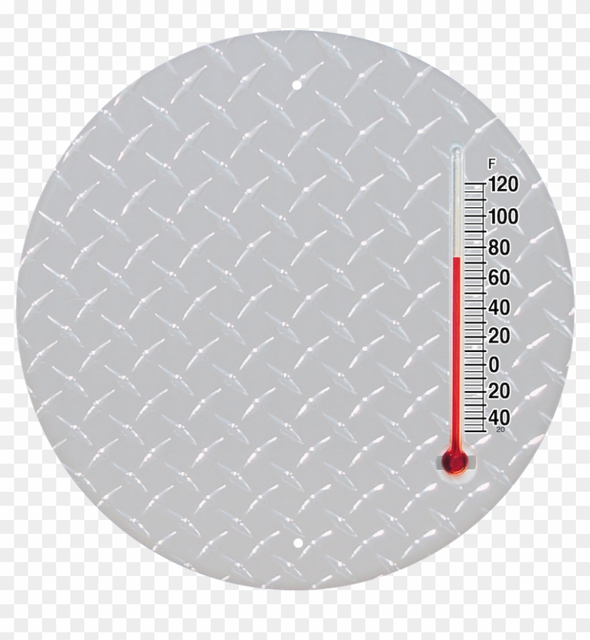 Diamond Plate On 5" Round Ii - Circle Clipart