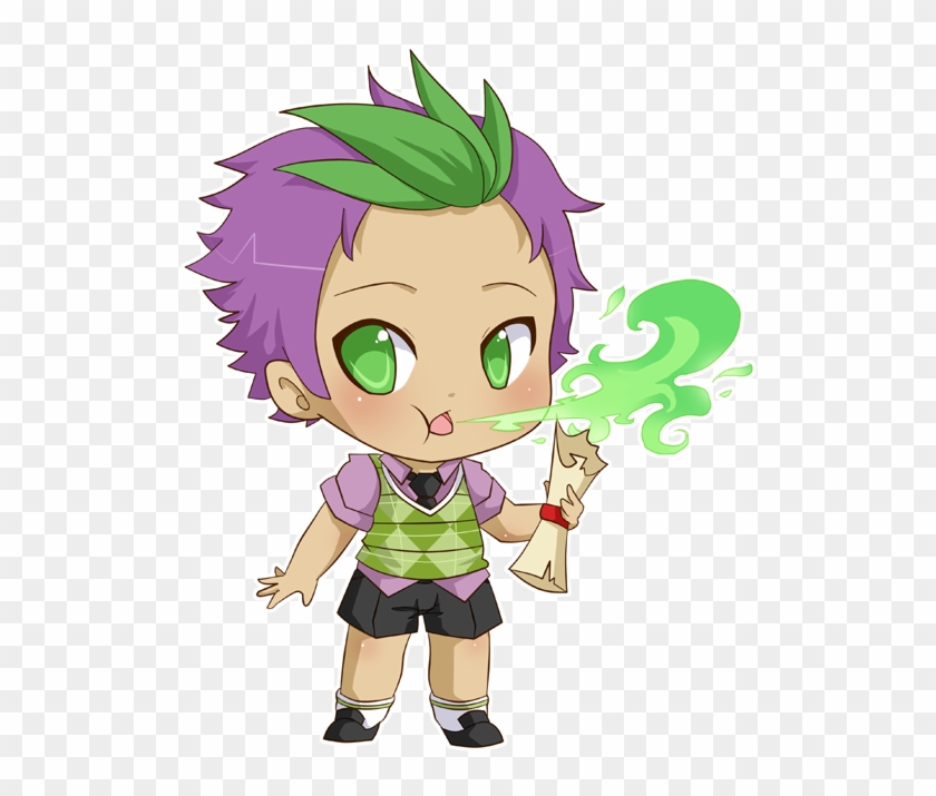 Pocketcucco, Chibi, Dragon Mail, Fire, Fire Breathe, - Cartoon Clipart