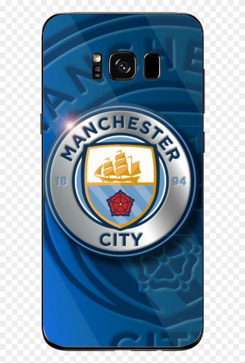 Manchester City Logo Samsung Mobile Cover - Man City Wallpaper For Mobile Clipart #5865711