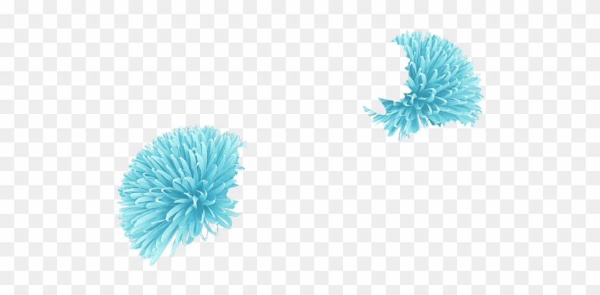 Aqua - Pom-pom Clipart #5865772