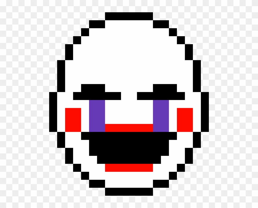 Marionette Mask - Pixel Art Fnaf Puppet Clipart #5866039