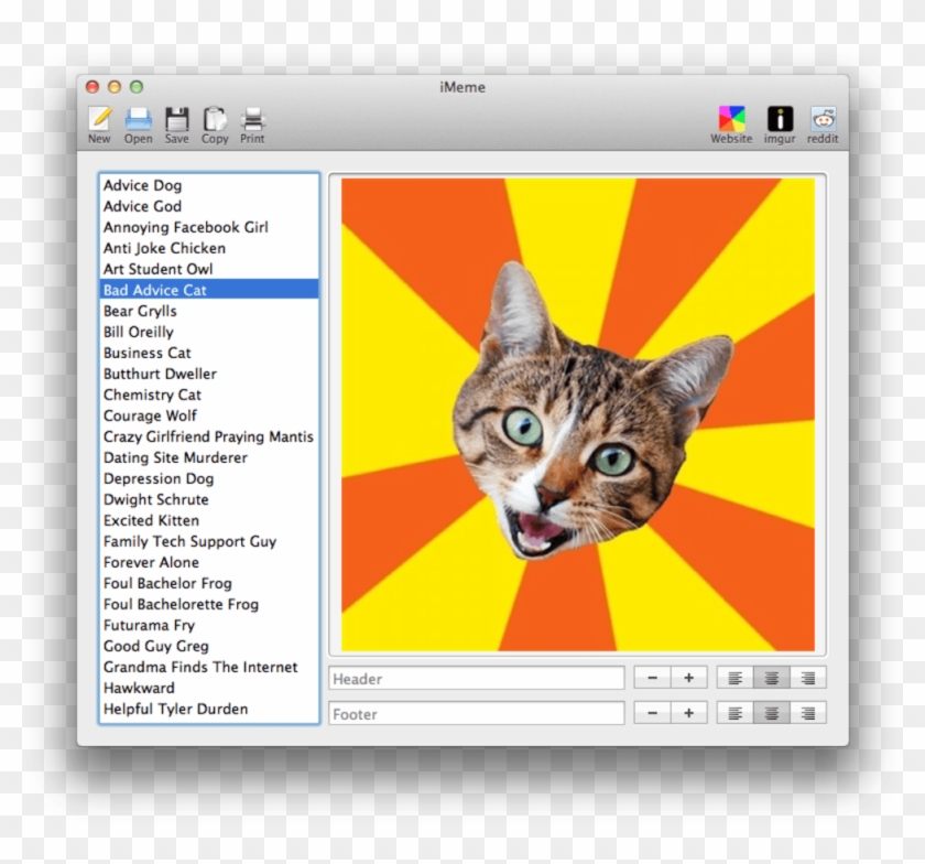 A Free App For Mac, By Michael Flogleman - Good Morning Cat Meme Funny Clipart #5866072