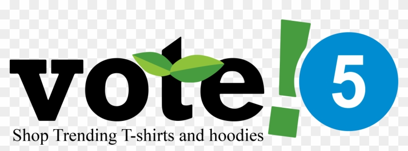 Vote 5 Shirt - Graphic Design Clipart #5866445