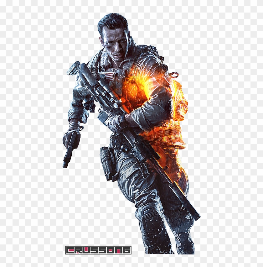 Keyart-character Render By Crussong Battlefield 4, - Battlefield 4 Icon Png Clipart
