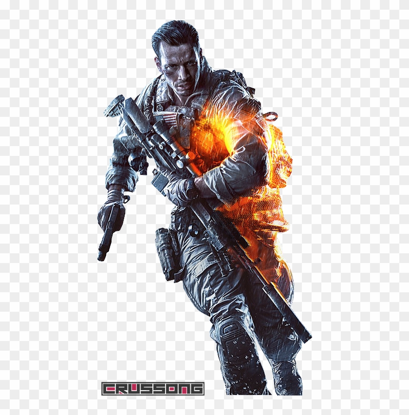Keyart-character Render By Crussong Battlefield 4, - Battlefield 4 Icon Png Clipart #5866752