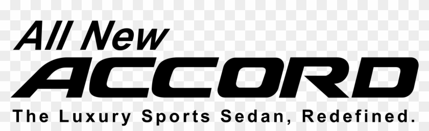 All New Accord 01 Logo Png Transparent - Honda Accord Logo Png Clipart #5866836