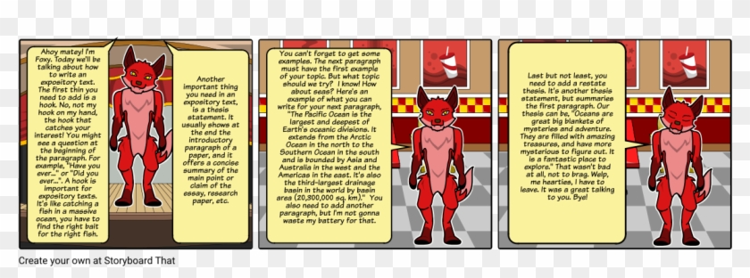 Writing - Foxy - Cartoon Clipart #5866838