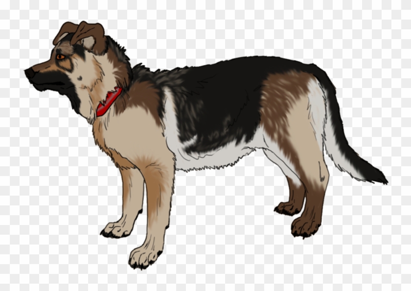 Dog Yawns Clipart #5867001