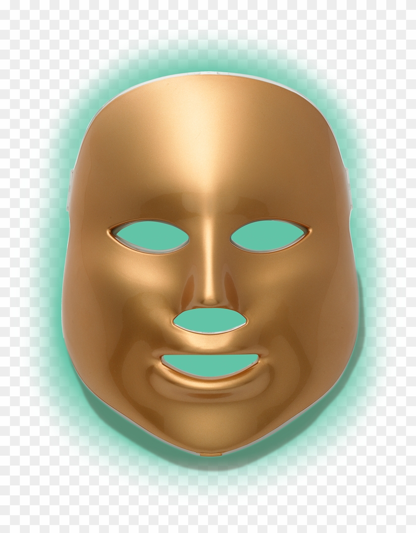 Light-therapy Golden Facial Treatment Device Green - Therapy Clipart #5867054