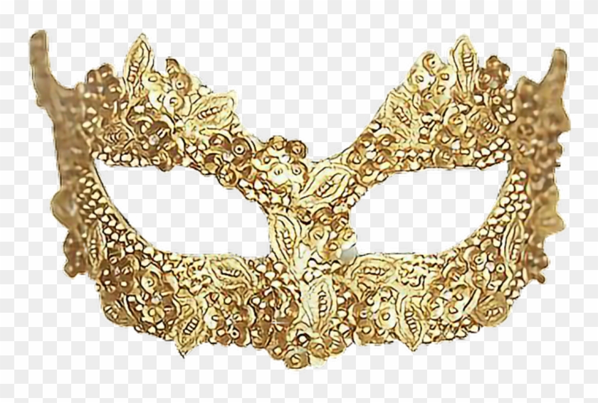 #mask #masks #gold #golden #ftestickers #tumblr - Mask Clipart