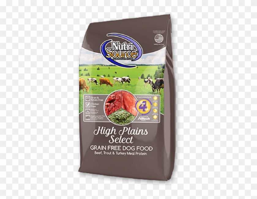 Nutrisource High Plains Select Grain Free Dog Food - Nutrisource Grain Free High Plains Dry Dog Food Clipart