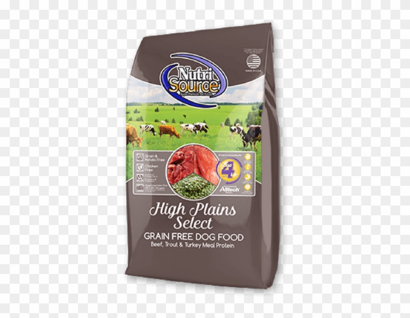 Nutrisource High Plains Select Grain Free Dog Food - Nutrisource Grain Free High Plains Dry Dog Food Clipart #5867289