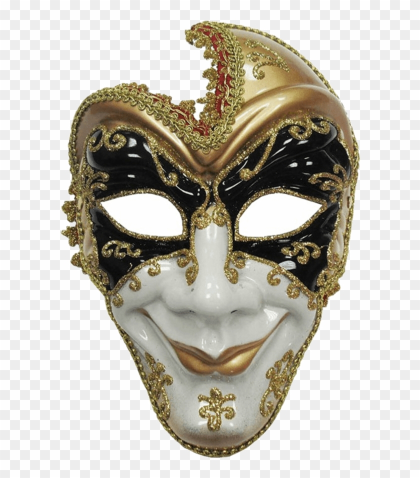 18th Century Masquerade Ball Masks Clipart #5867373