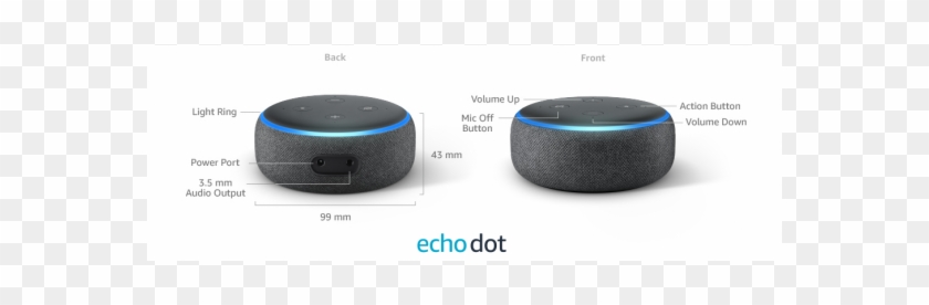 All New Echo Dot - Circle Clipart