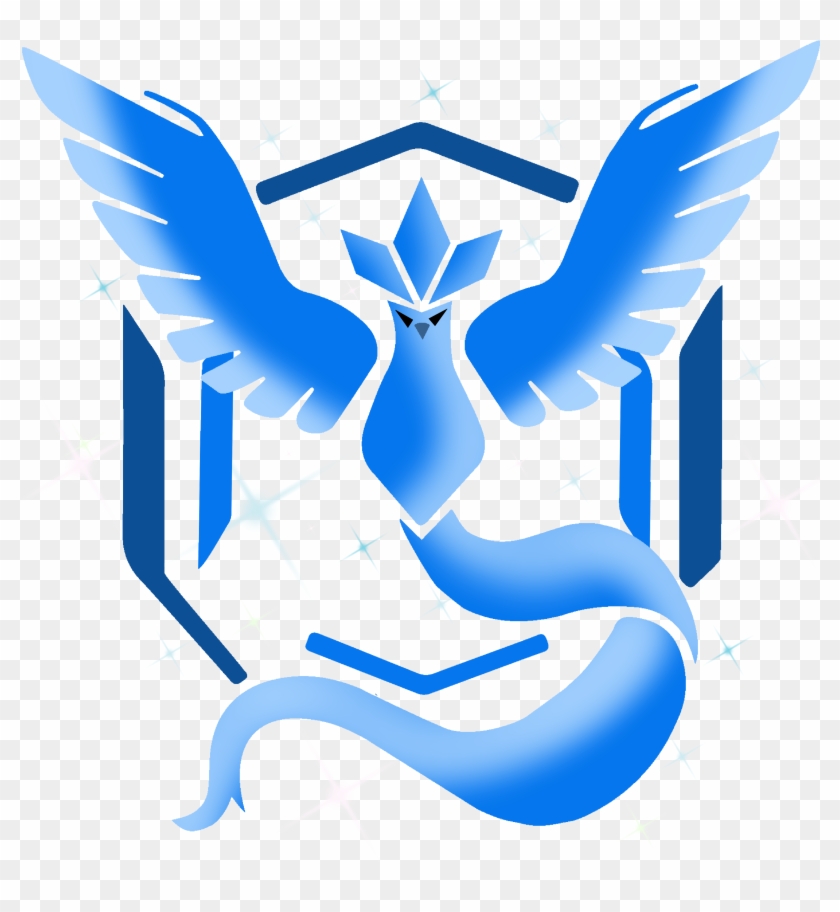 Blue Background Pokemon Go - Mystic Pokemon Go Clipart