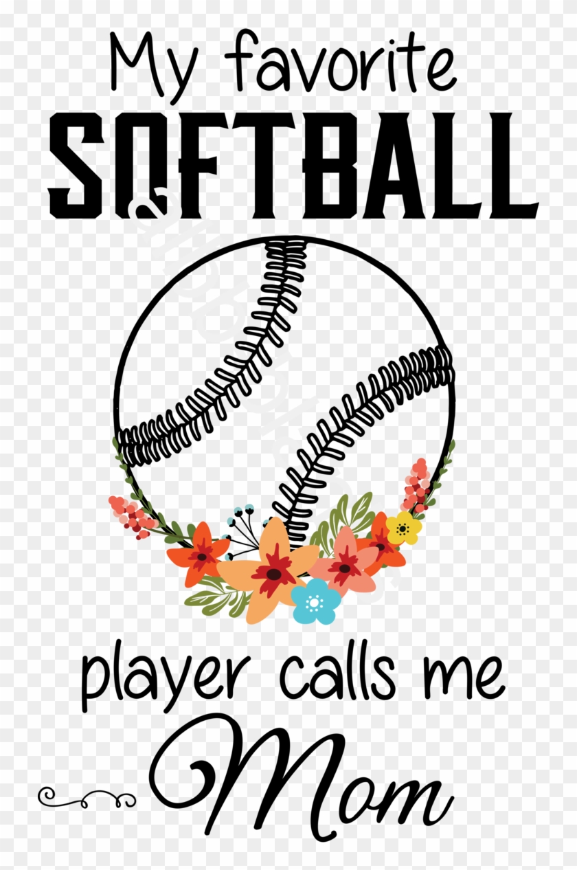 College Softball Clipart