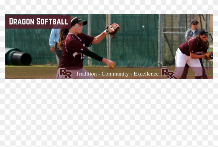 College Softball Clipart