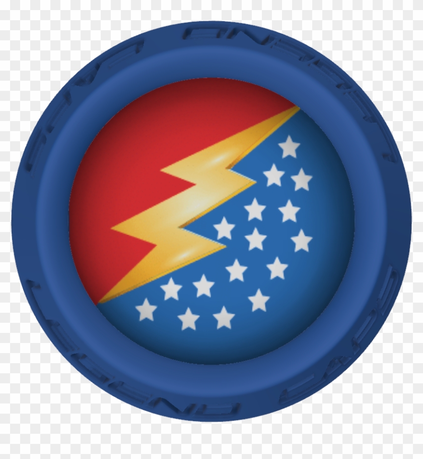 Wonder Woman Lacrosse Stick Blue End Cap - Circle Clipart #5868456