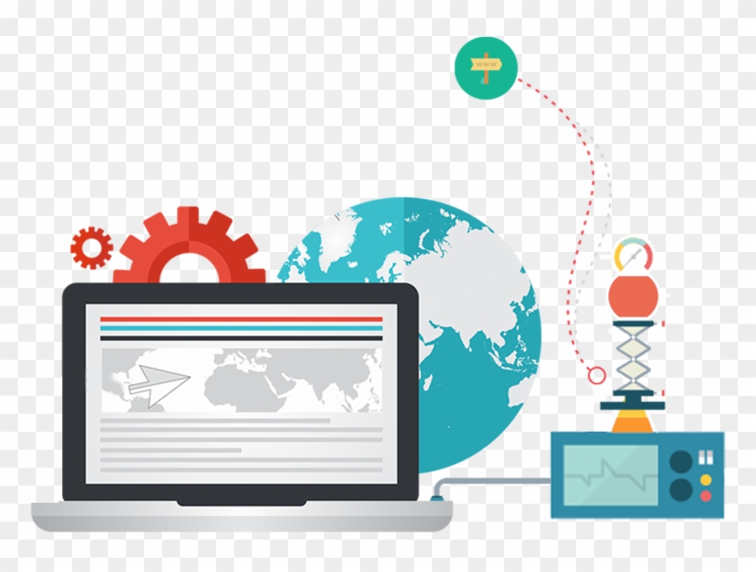 Web Development - Outsourcing Website And Application Development Project Clipart