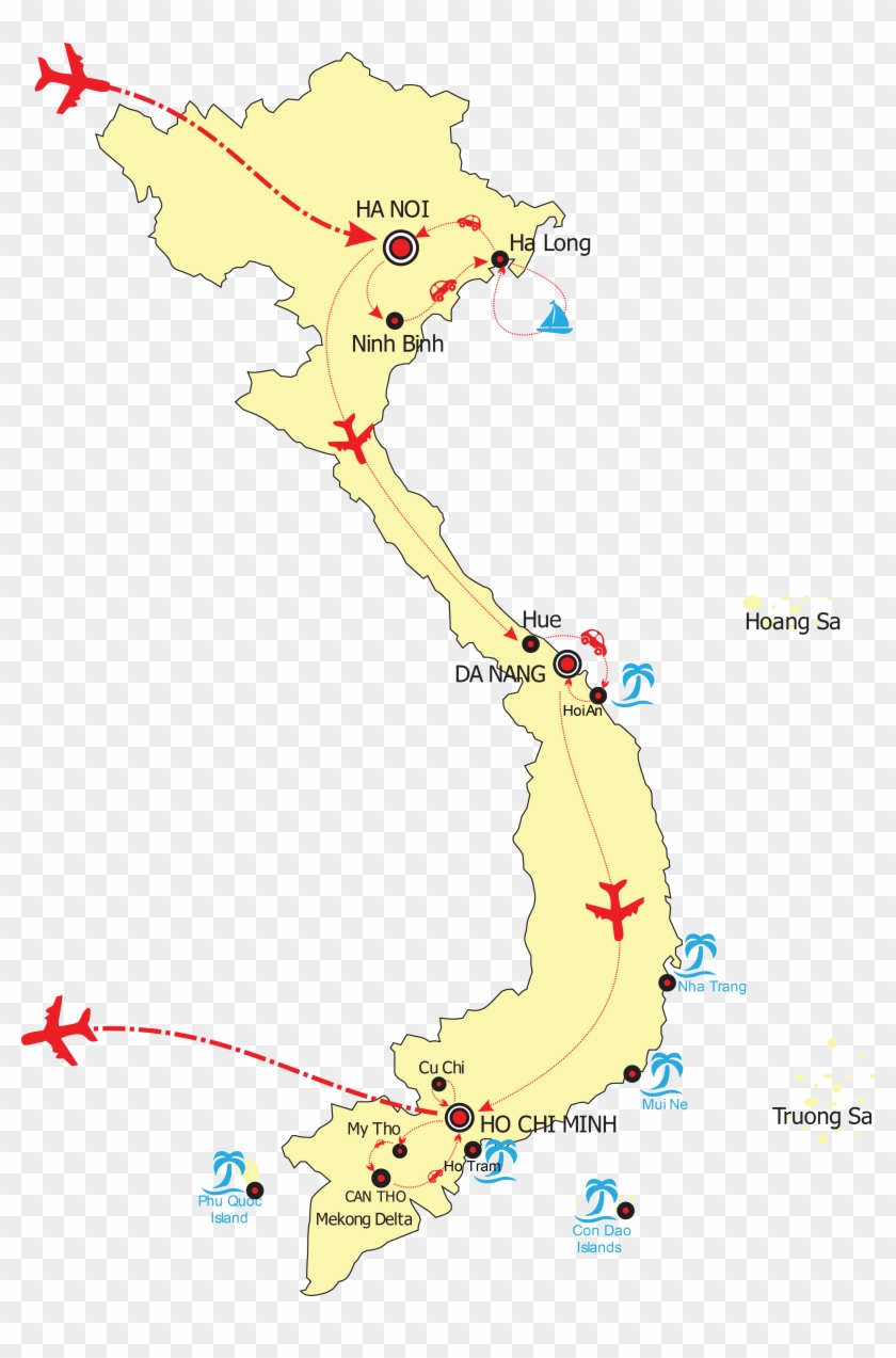 View Large Map - Phong Nha Cave Map Clipart #5868684