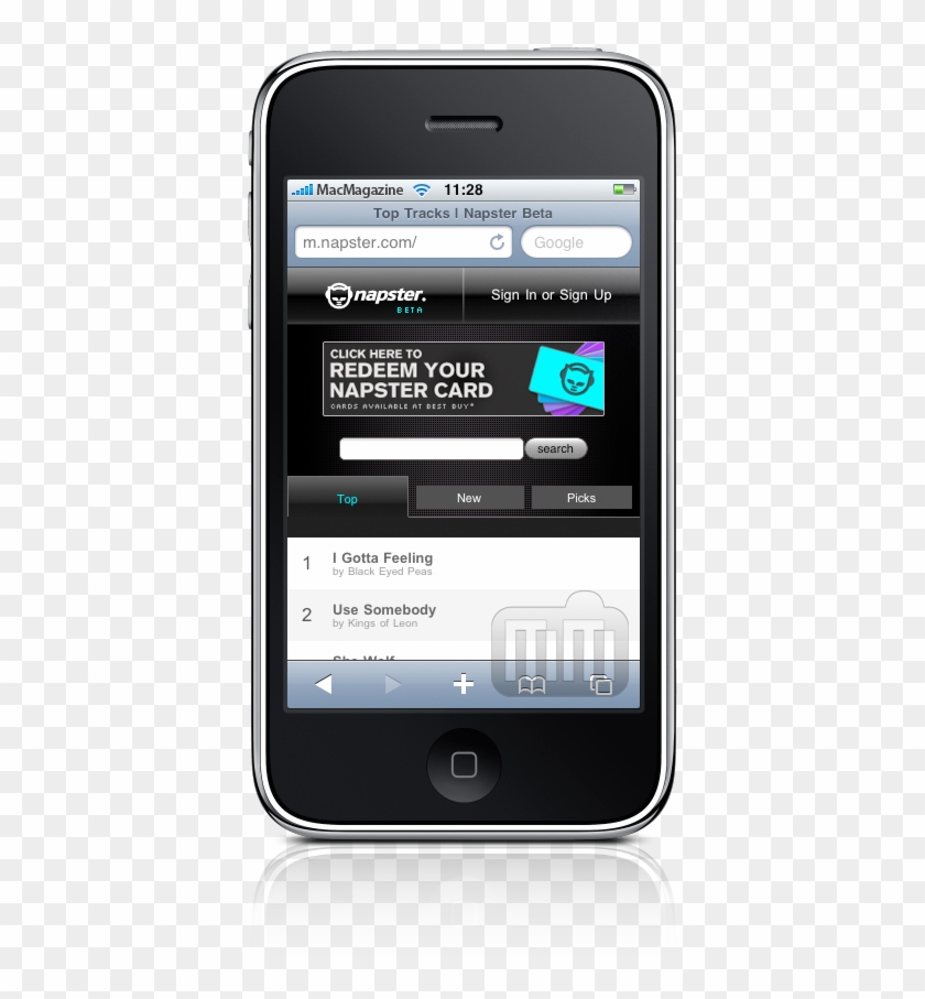 Napster No Iphone - Iphone Clipart