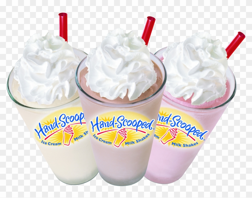 Hand Scooped Ice Cream Chocolate / Vanilla / Strawberry - Whipped Cream Clipart
