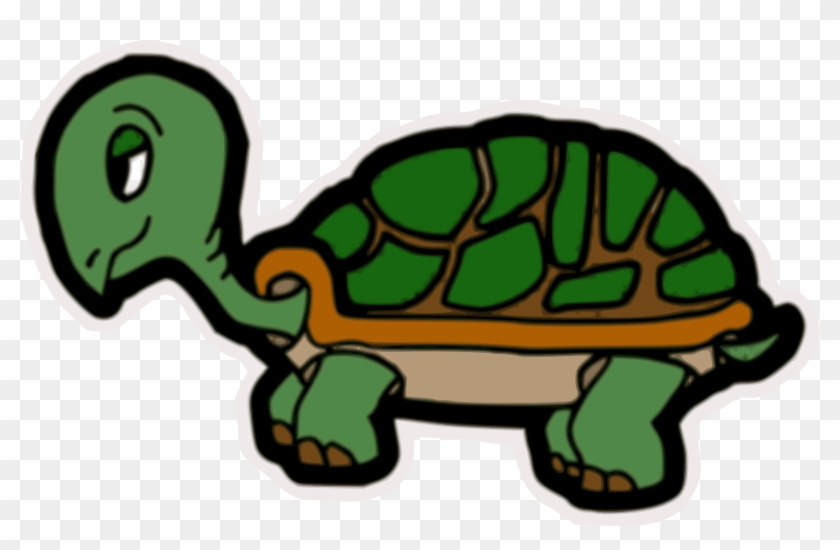 Clipart - Turtle - Slow Turtle Clipart - Png Download #5869342