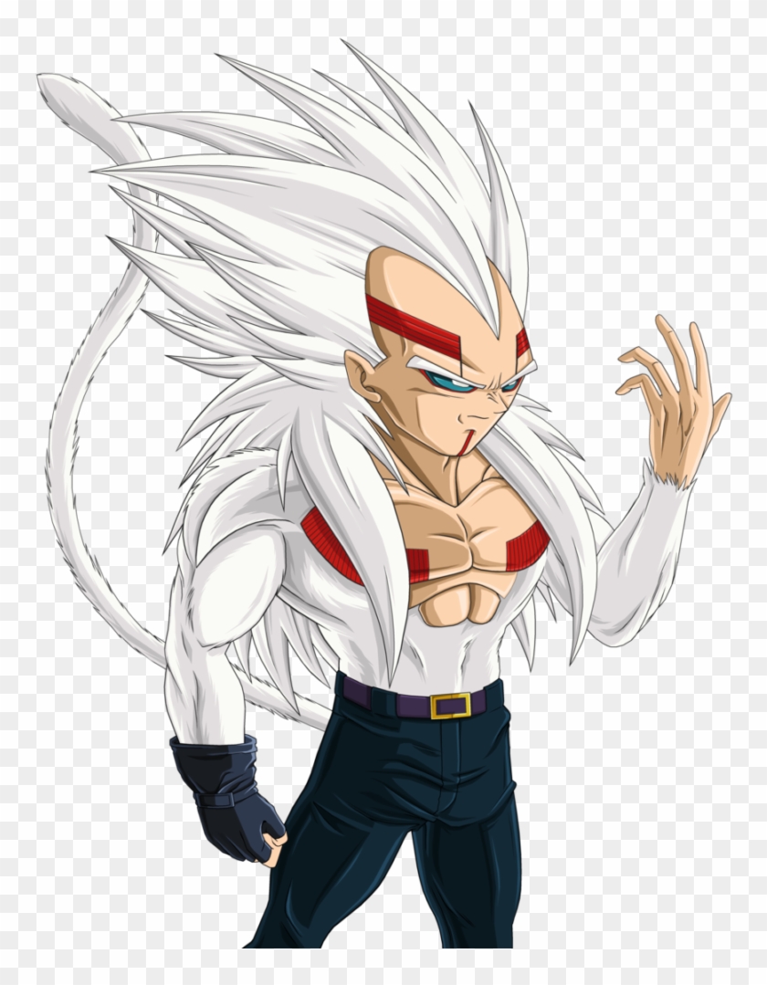 Dbz Baby Vegeta Ssj4 Clipart