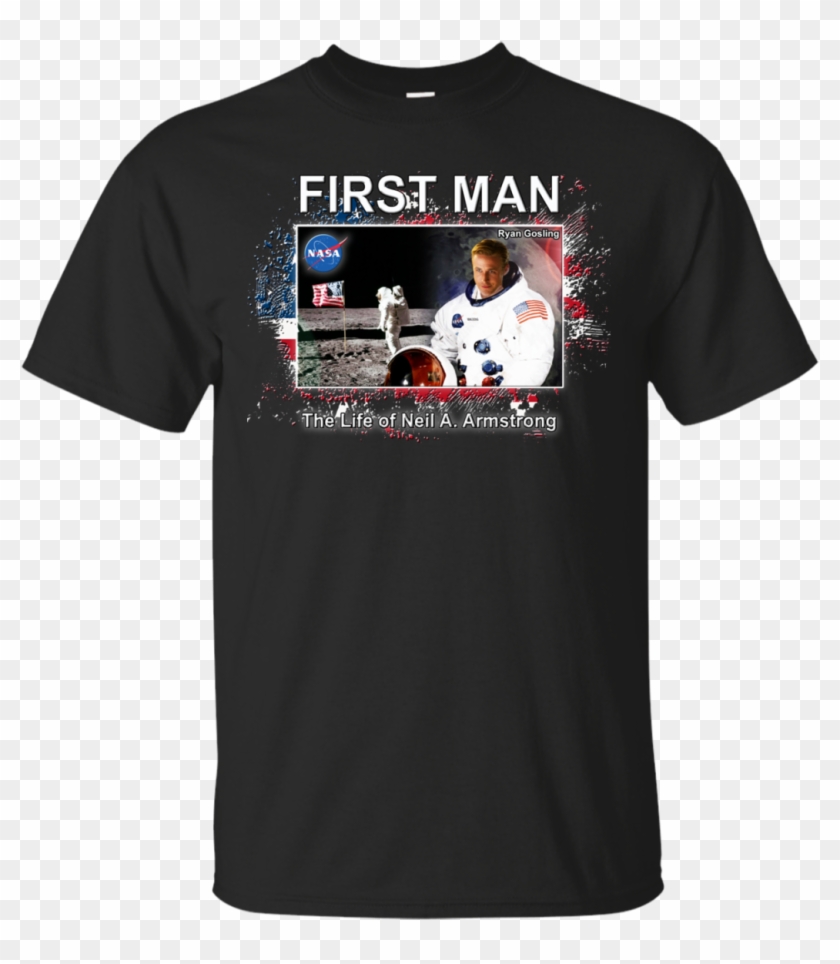 First Man Movie Shirt Ryan Gosling Neil Armstrong - My Wife Is A Huge Pain Clipart #5869920