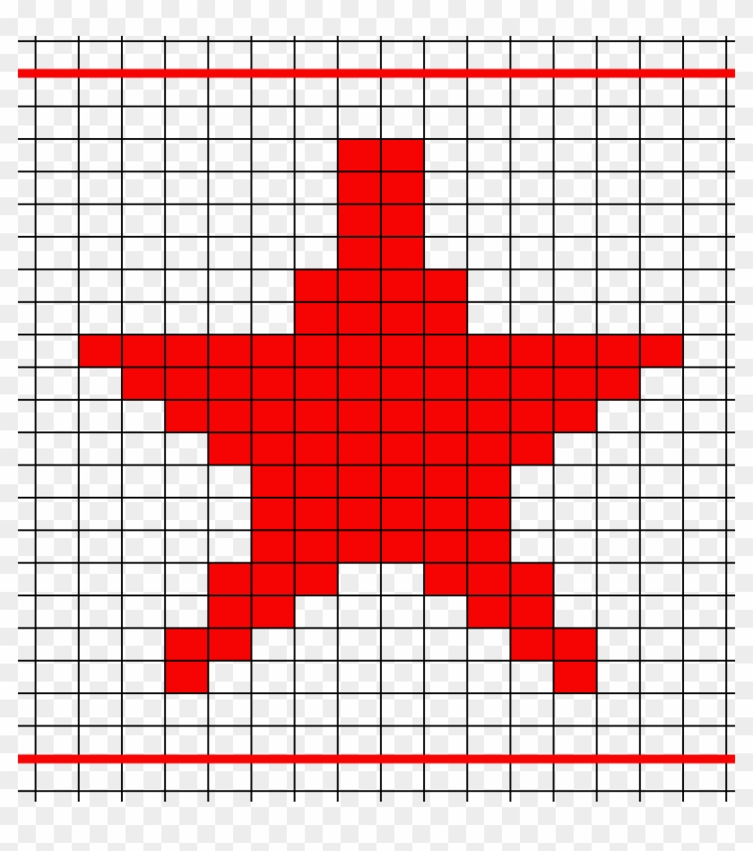 A Star's First Sketch No Image - Graph Design Of Star Clipart #5870120