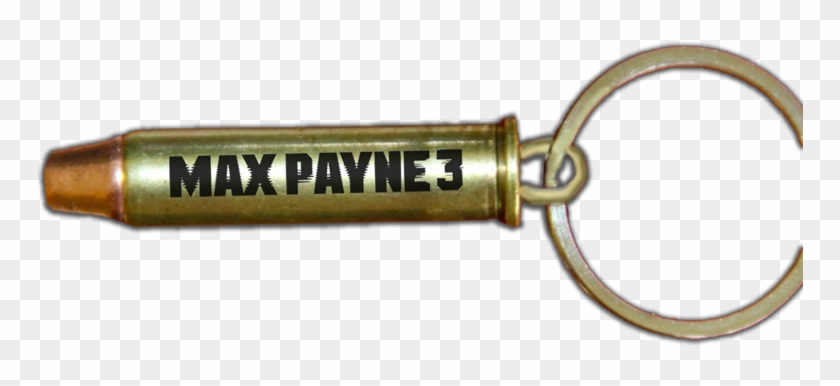 Max Payne 3 Key Chain - Max Payne 3 Bullet Keychain Clipart