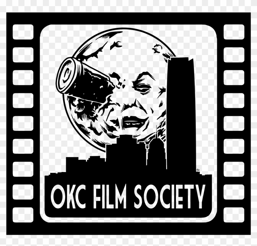Okc Film Society Logo - Skull Clipart #5870396