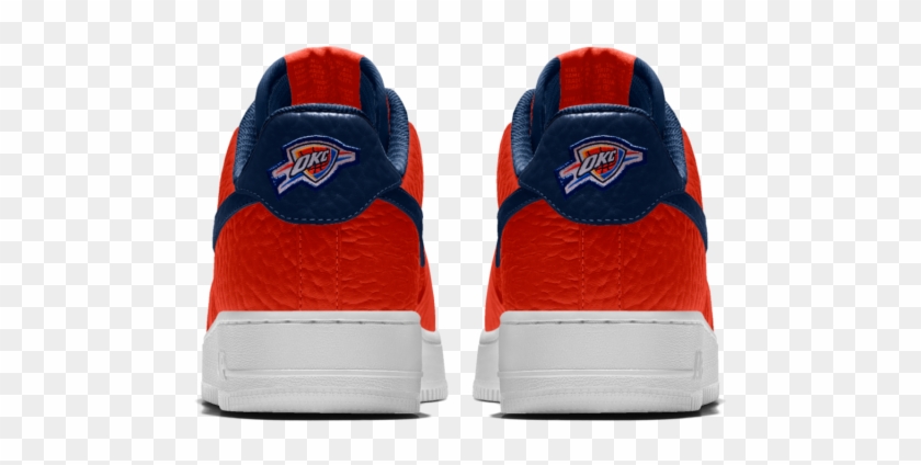 Nike Air Force 1 Oklahoma City Thunder - Air Force One Chicago Bulls Clipart #5870544