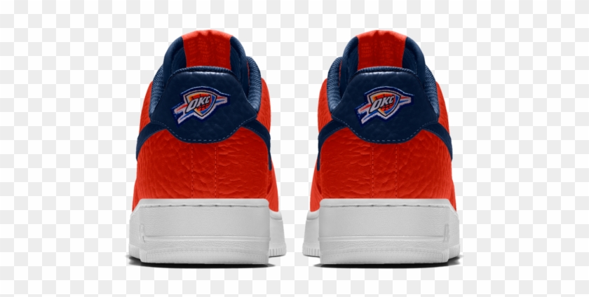 Nike Air Force 1 Oklahoma City Thunder - Air Force One Chicago Bulls Clipart