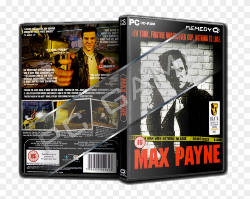 Max Payne Pc Oyun - Action Figure Clipart #5870763