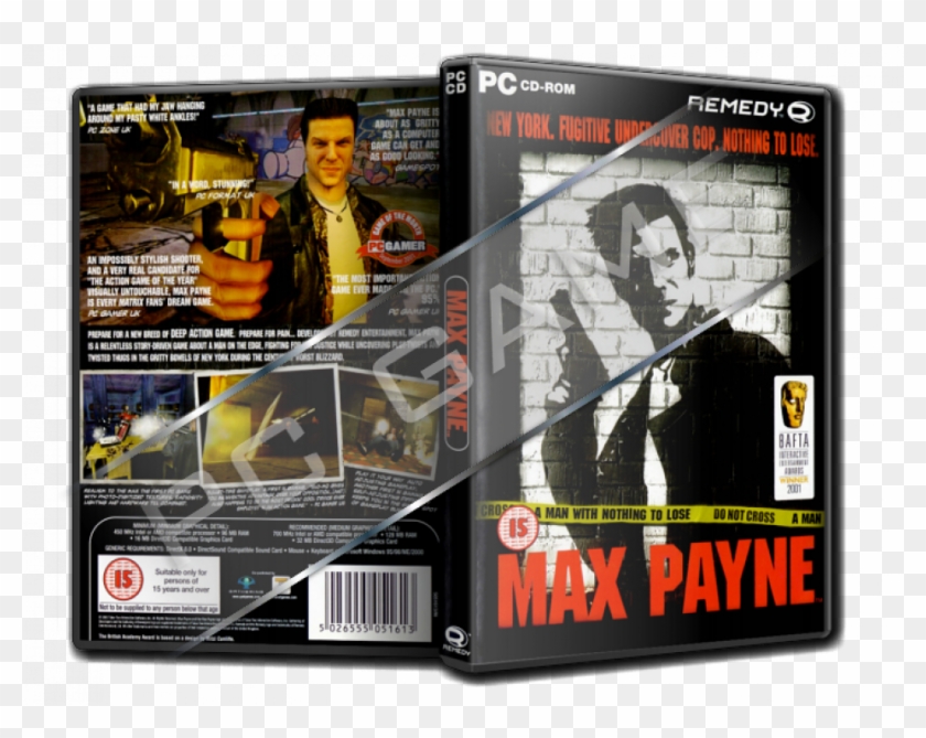 Max Payne Pc Oyun - Action Figure Clipart