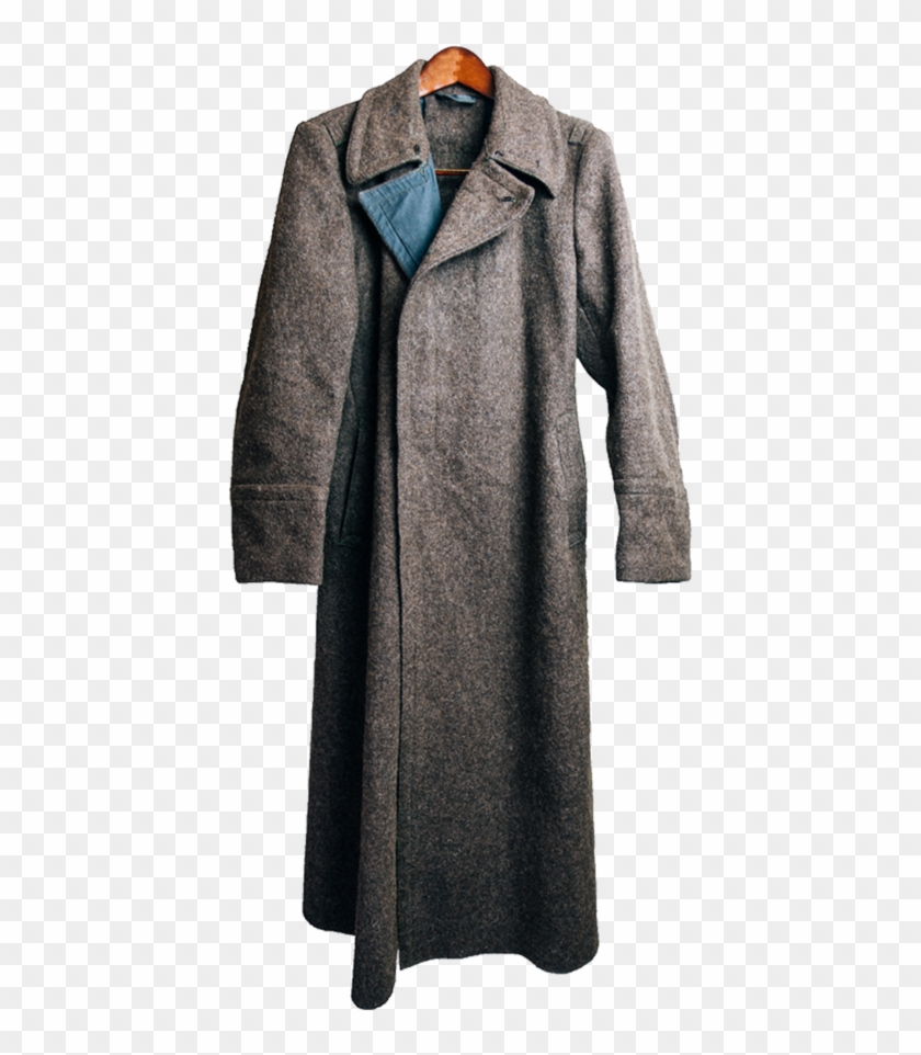 Solviet Wool Trench Coat - Overcoat Clipart