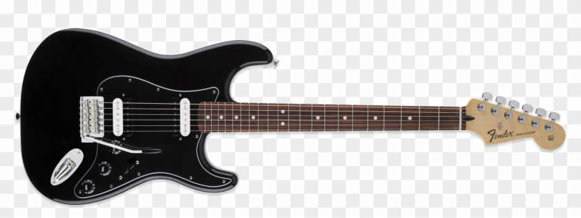 Fender Standard Stratocaster Hh Black - 2019 Squier Classic Vibe Clipart #5871043