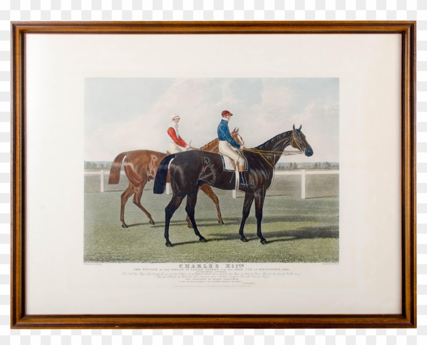 Charles Hunt Race Horse Engraving On Chairish - Horse Clipart #5871071