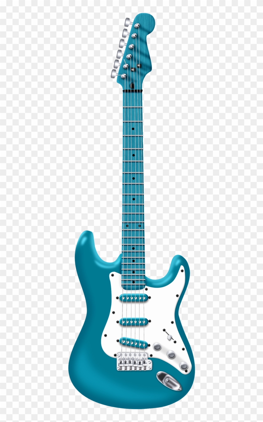 Electric Instruments Fender Strat Guitar Stratocaster - Red Electric Guitar Fender Clipart #5871149