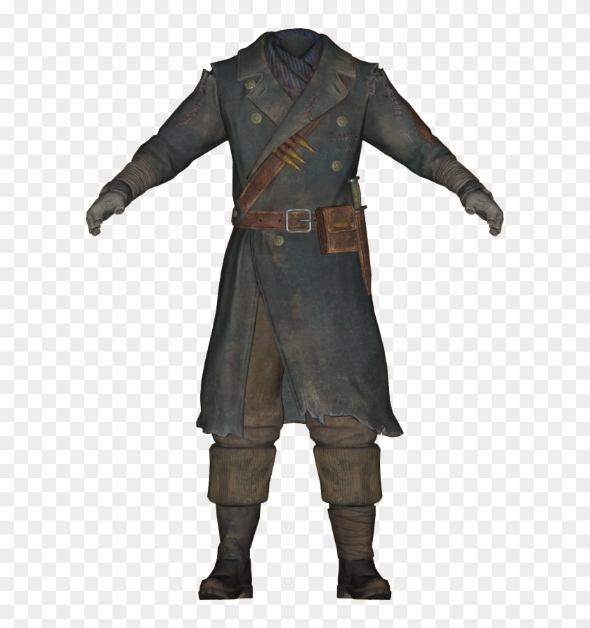 Hunter's Long Coat - Fallout 76 Hunter's Long Coat Clipart