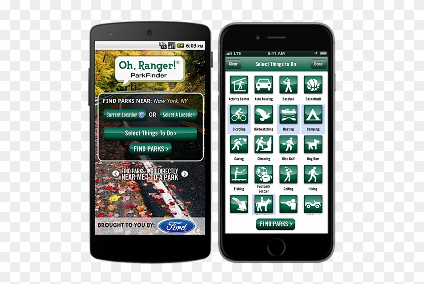 Ny State Park App - Outdoor App Clipart #5871266