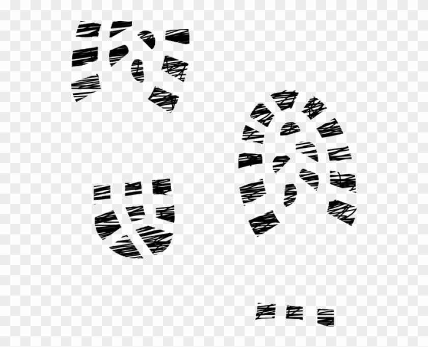 Walk Your Way To Health - Kids Shoe Print Clipart