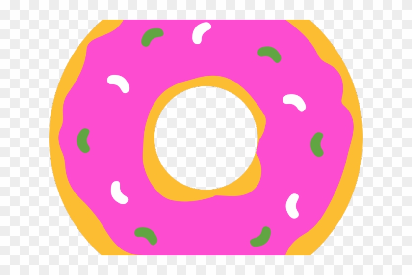 Doughnut Clipart Donut Hole - Circle - Png Download #5871688