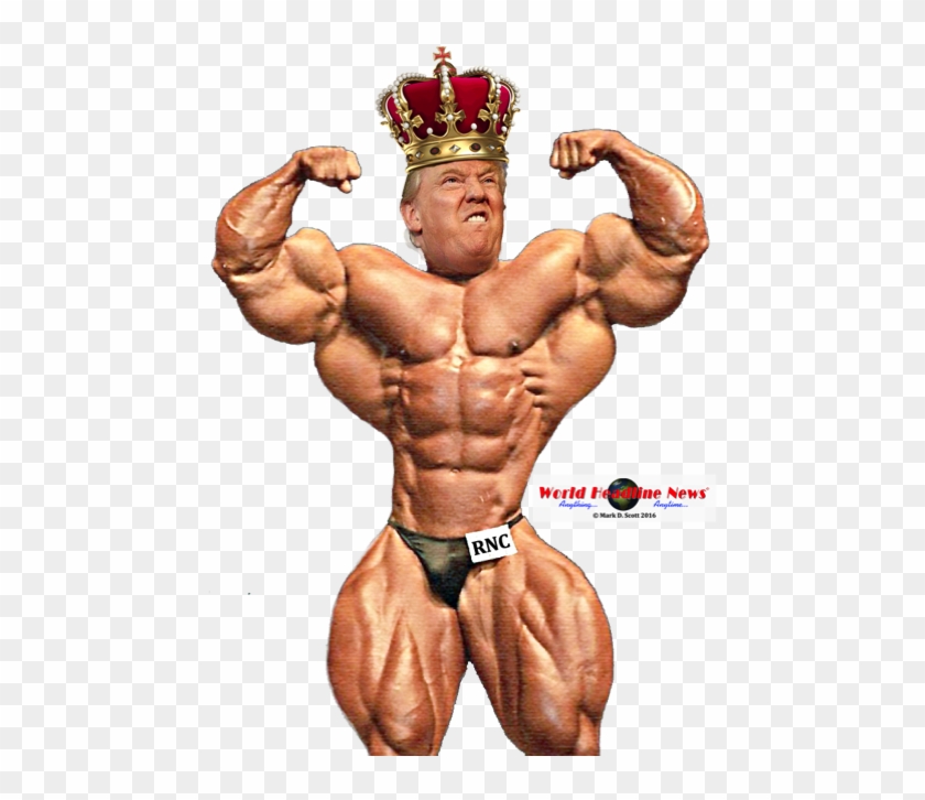 Rnc Announced Mr As The Winner - Donald Trump In His Swimsuit Clipart #5871968
