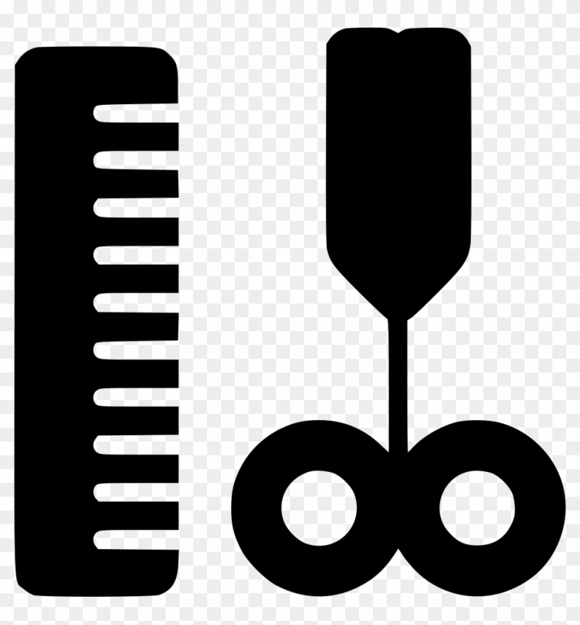 Scissors And Comb Comments Clipart