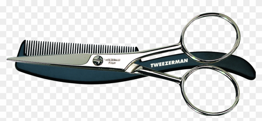 Moustache Scissors And Comb Tweezerman , Png Download - Moustache Scissors And Comb Tweezerman Clipart