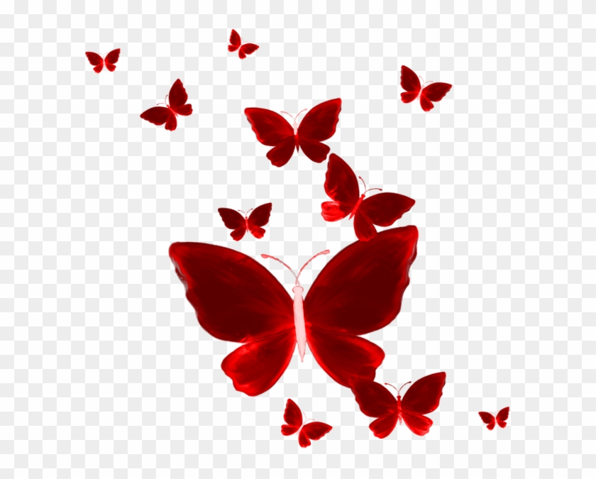 #ftestickers #butterfly #red #butterflies #freetoedit - Butterfly Clipart #5872332